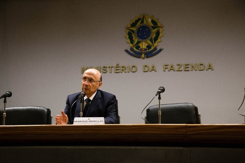 Ministro da Fazenda diz que PEC do teto é uma medida “histórica” Henrique Meirelles, o ministro da Fazenda | Divulgação/Ministério da Fazenda