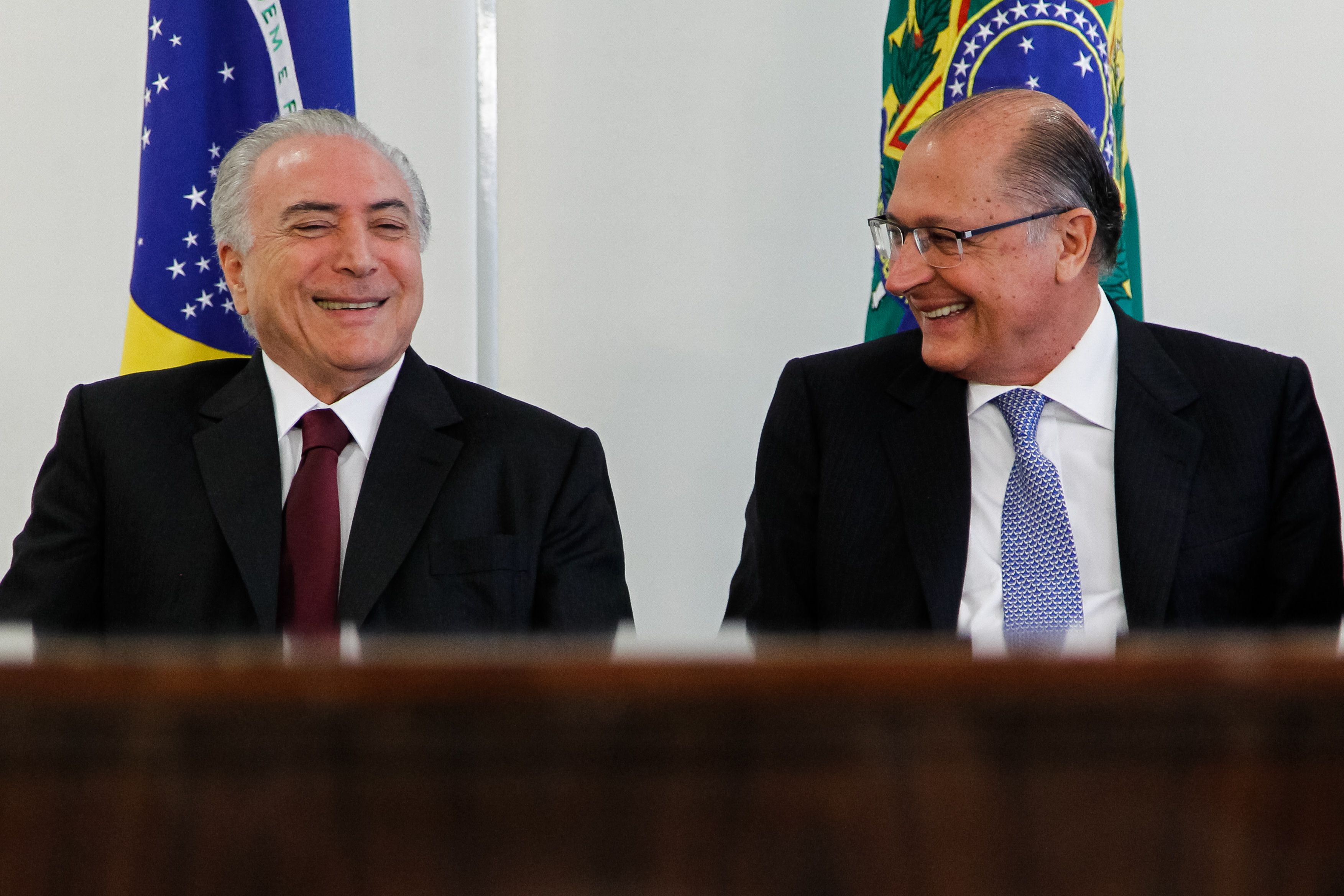 Michel Temer e Geraldo Alckmin : tucano decidiu se afastar do presidente e da cúpula do próprio partido mirando em 2018 | Beto Barata/PR