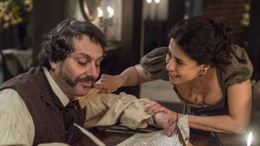 Alexandre Nero e Fernanda Torres, protagonistas de “Filhos da Pátria” | TV Globo/Divulgação