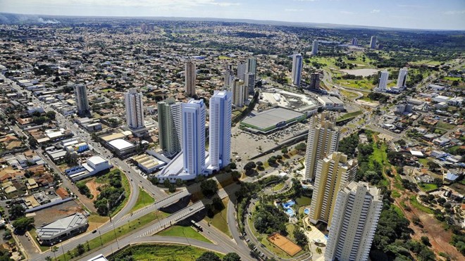 Localização onde será instalado o complexo corporativo. Entrega da obra está prevista para 2020 | Divulgação/Grupo Plaenge