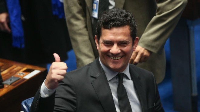 Juiz federal Sergio Moro ficaria empatado em segundo lugar com Marina Silva na eleição de 2018. | Antonio Cruz/Agência Brasil