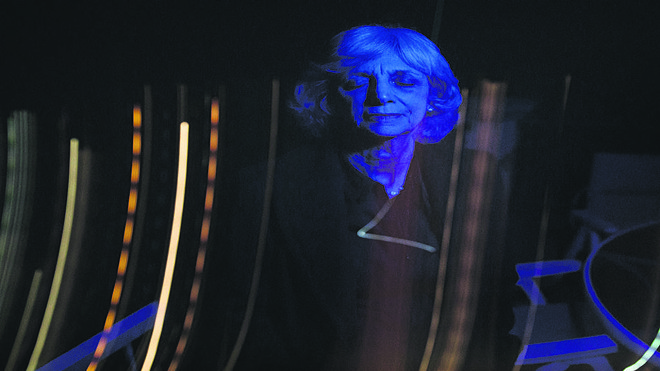 A professora Dale Love-Callon diz estar dormindo muito melhor agora. | Patrick T. Fallon/NYT