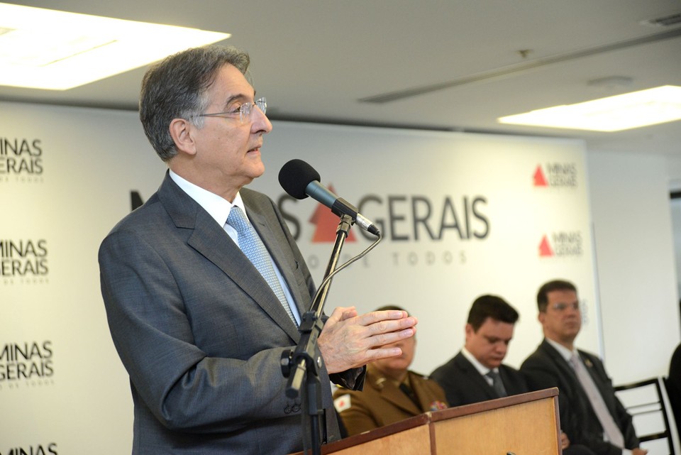 Fernando Pimentel (PT), o governador de Minas Gerais, um dos estados que decretou calamidade pública | Veronica Manevy/Imprensa MG