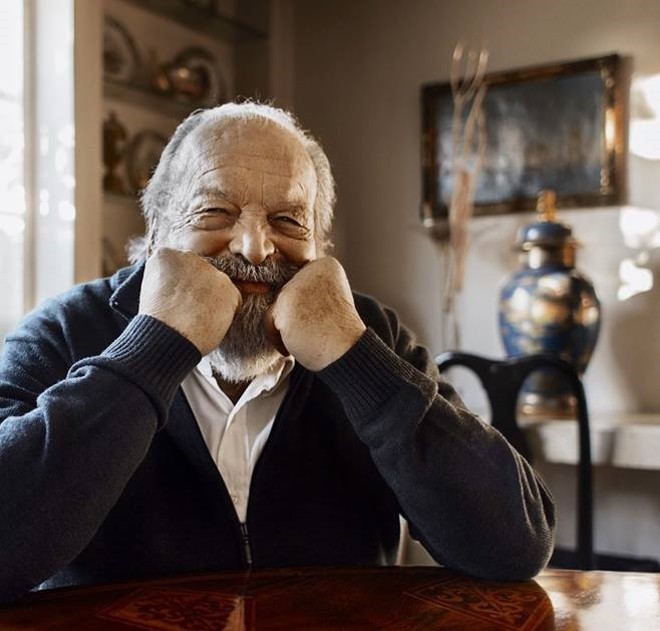 Bud Spencer era ator e protagonizou filmes de western spaghetti (velho oeste produzido na Itália) e ficou conhecido por filmes como ‘Dois Tiras Fora de Ordem’. | Reprodução