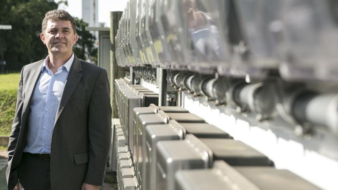 Marcelo Machado , CEO da Landis+Gyr, | Marcelo Andrade/Gazeta do Povo