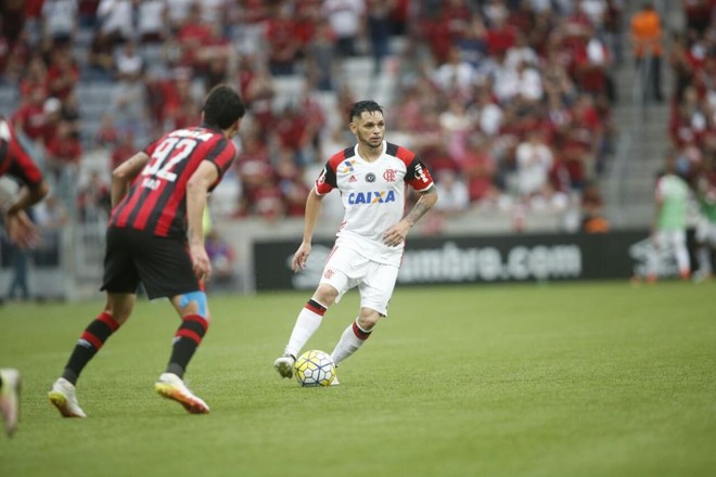 Jogo foi morno na Arena. | Marcelo Andrade/Gazeta do Povo