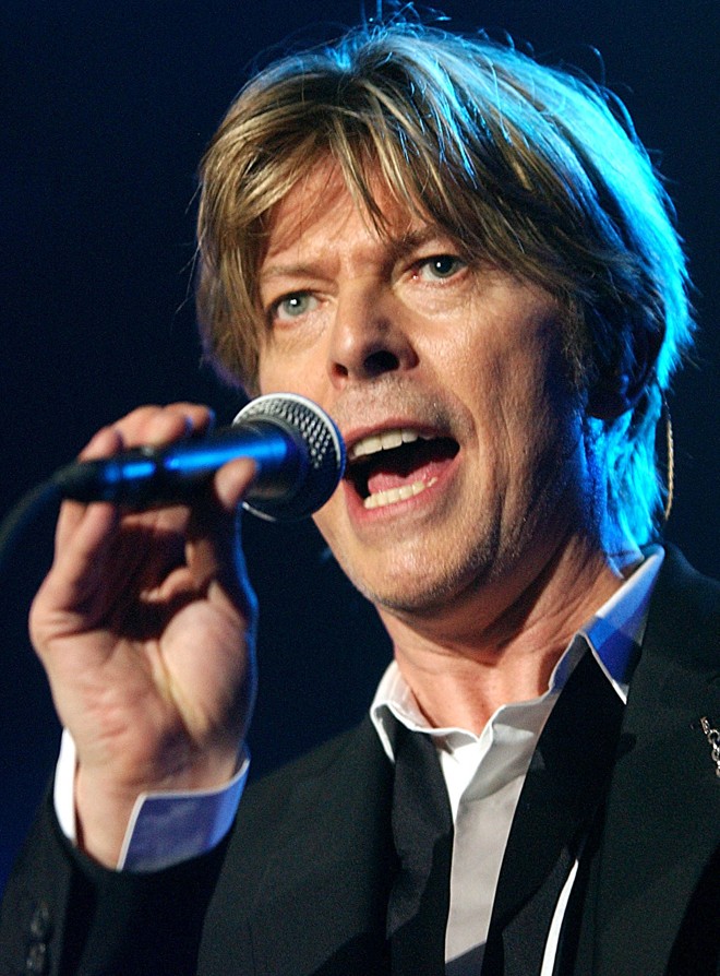 O cantor David Bowie faleceu em janeiro. | Dominique Favre/ARC