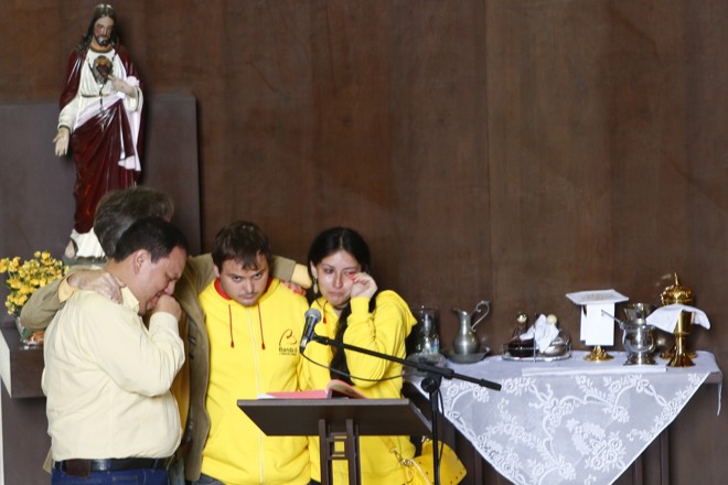 Equipe da Rádio Banda B, onde Caio Jr foi comentarista. | Aniele Nascimento/Gazeta do Povo