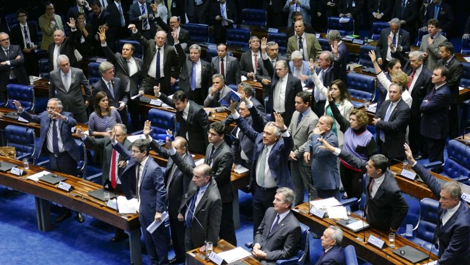 Manobra de Renan Calheiros para acelerar votação de pacote contra a corrupção foi rejeitado. | Roque de Sá/Agência Senado