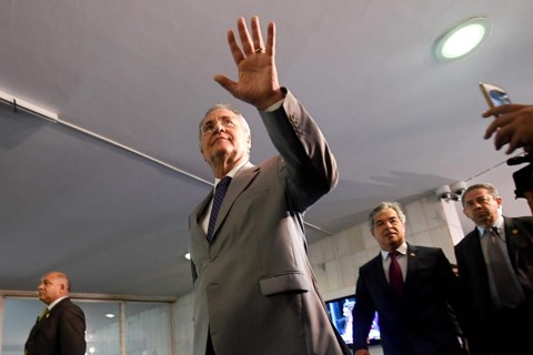 Resistência de Renan ao afastamento tem consequência penais | Evaristo Sa/AFP
