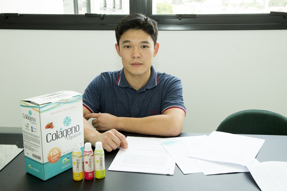 Alisson Sato levou quatro anos para conseguir exportar seus produtos. | Hugo Harada/Gazeta do Povo