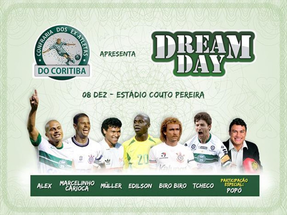 Anúncio preparado pelo Coritiba. | /