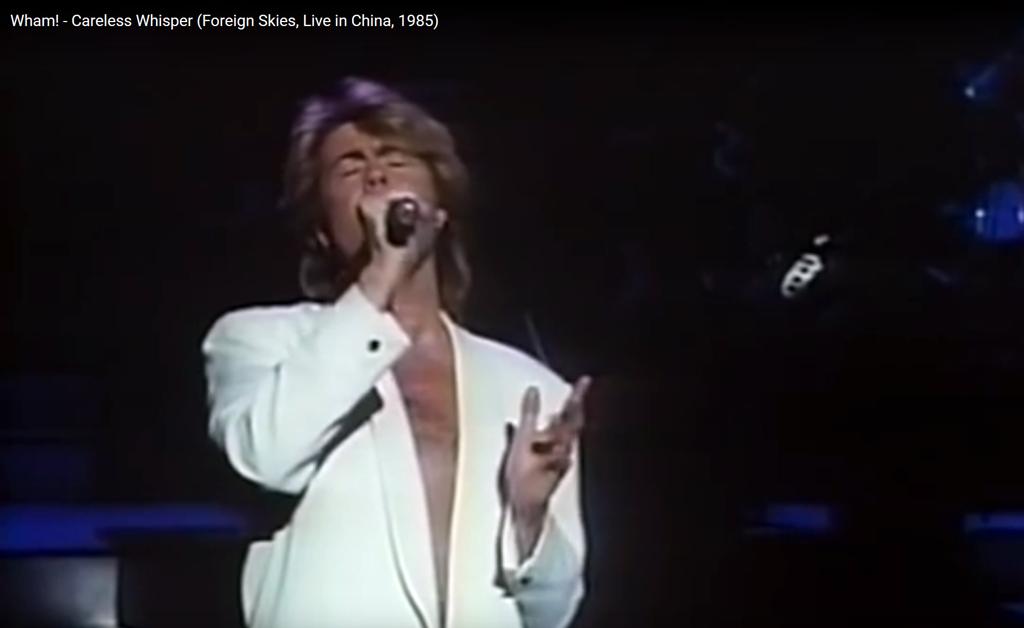 Show do Wham! na China foi o estopim de várias mudanças culturais no país | Reprodução/Youtube