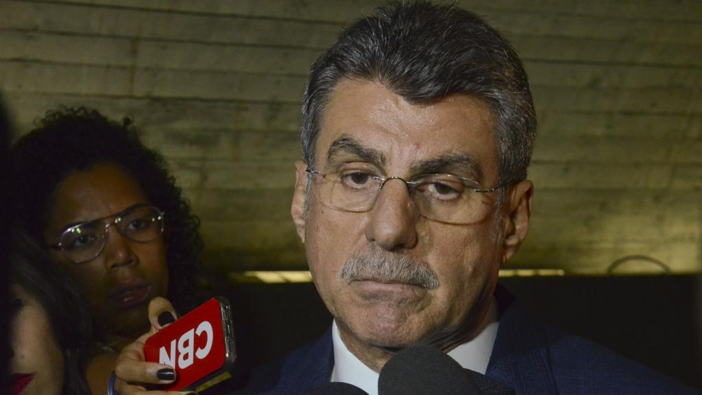 Coube a Romero Jucá (PMDB-RR), líder do governo no Congresso, anunciar a agenda do Senado | Ana Volpe/Agência Senado