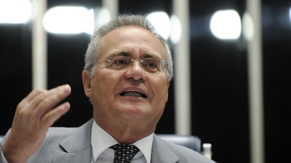 Renan Calheiros rejeitou afastamento da presidência do Senado. | Edilson Rodrigues/Agência Senado