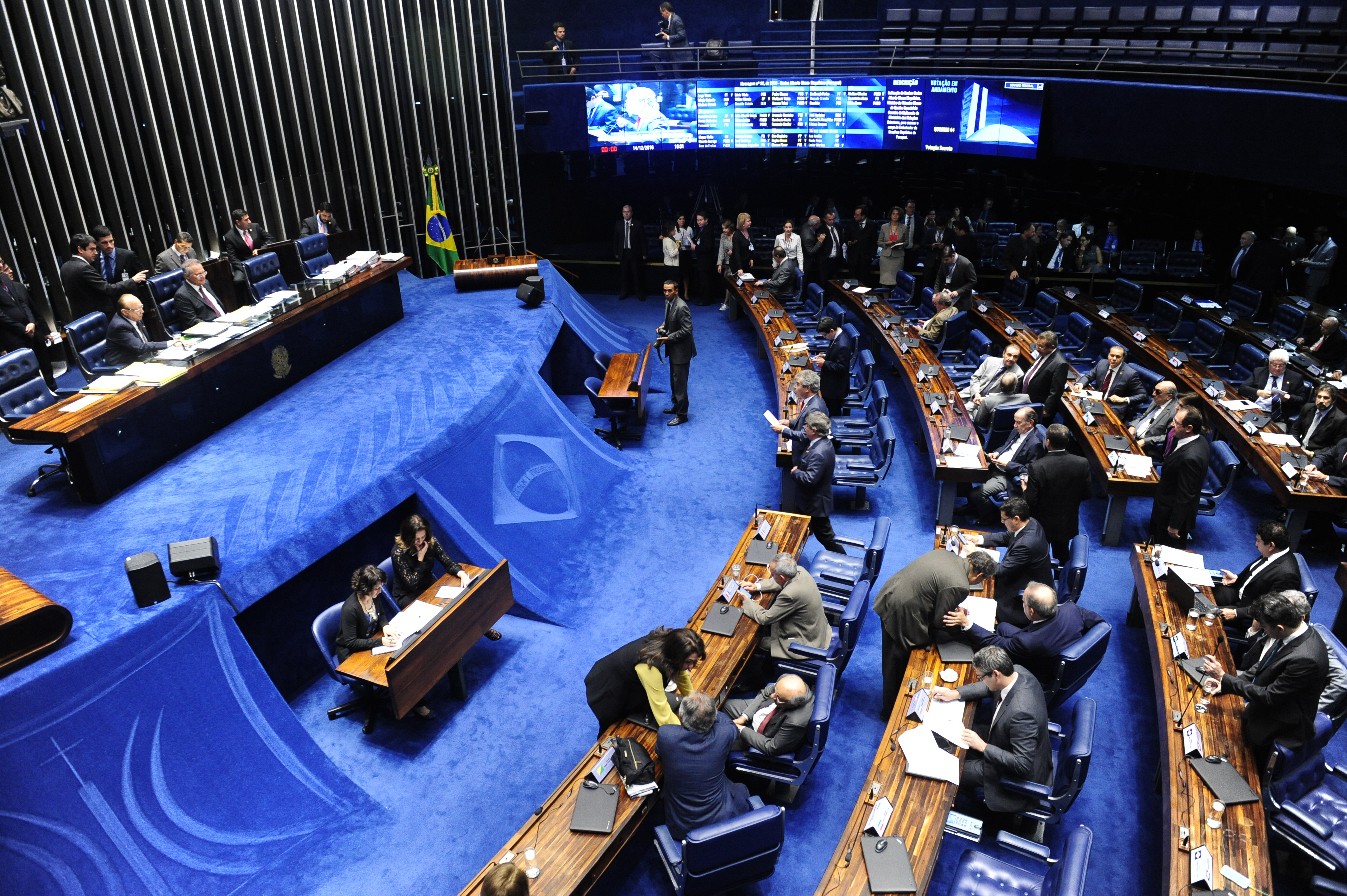 Durante os bastidores do impeachment, PT e PMDB teriam costurado acordo com benefícios para ambos os partidos | Jonas Pereira/Jonas Pereira/Agência Senado
