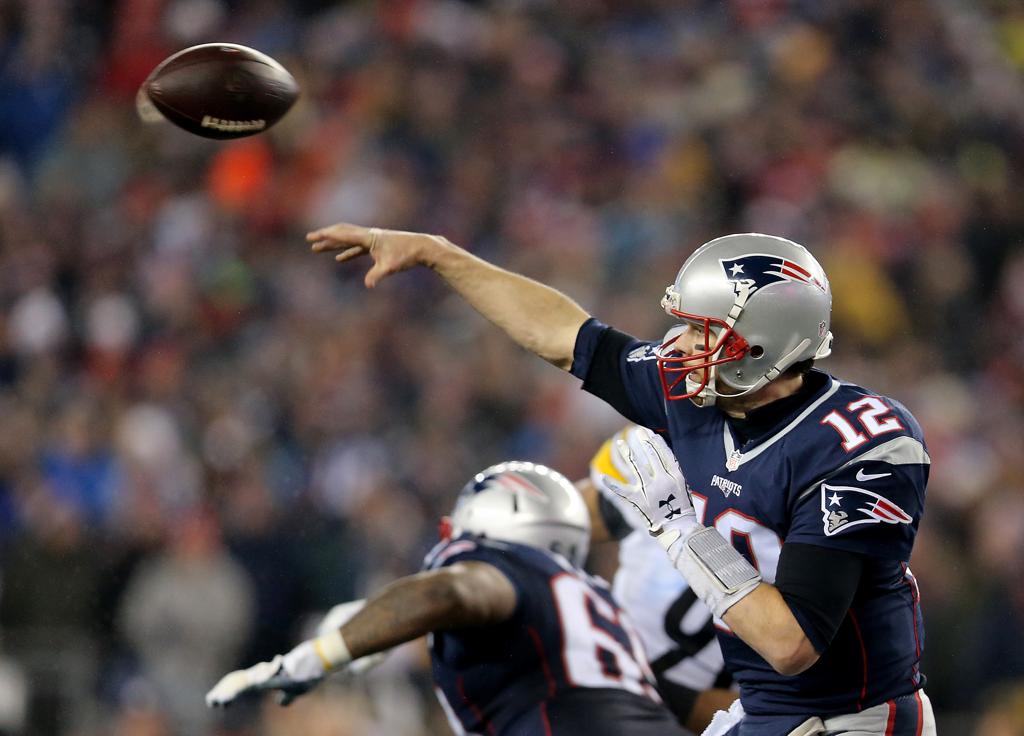 Tom Brady fará a sua sétima decisão e buscará o seu quinto título. | Maddie Meyer/AFP