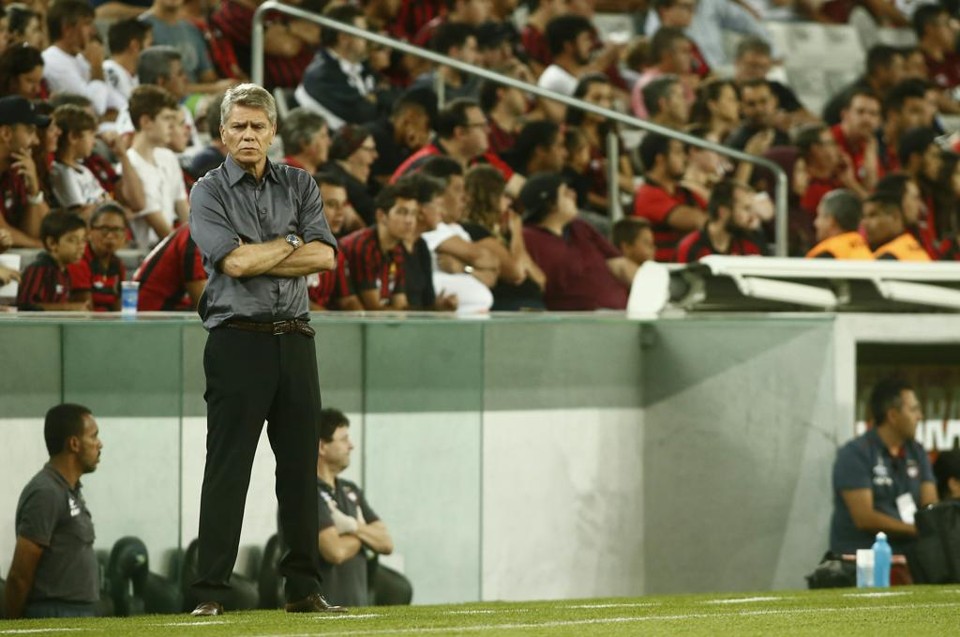 Técnico Paulo Autuori, do Atlético. | Hugo Harada/Gazeta do Povo