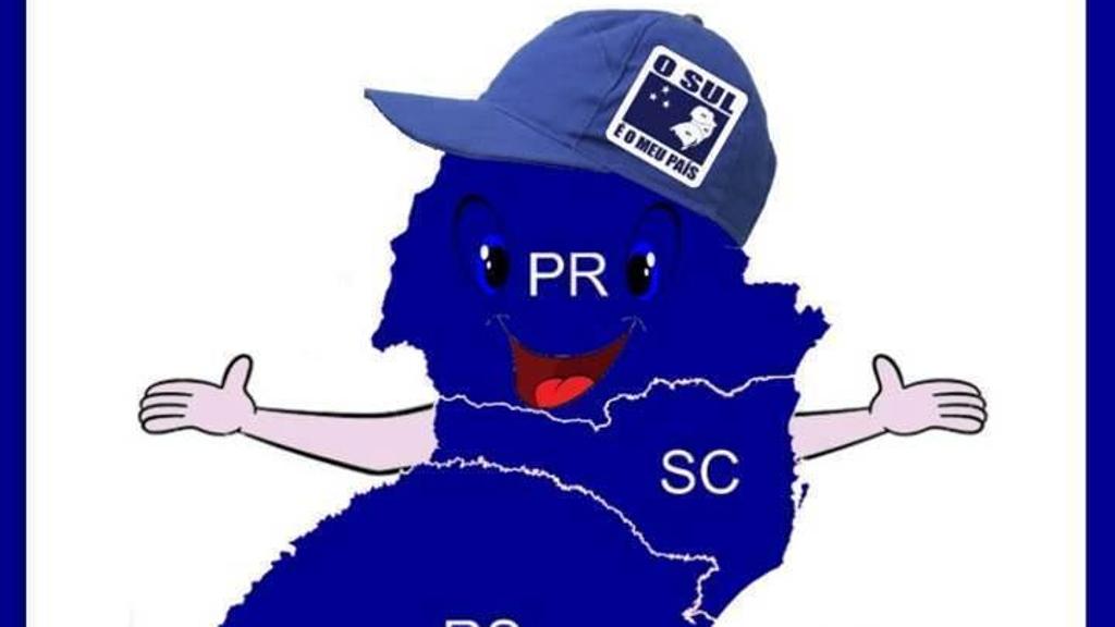 Sulito, o mascote separatista: símbolo não é o oficial, mas representa ideais do movimento | Reprodução/ Facebook