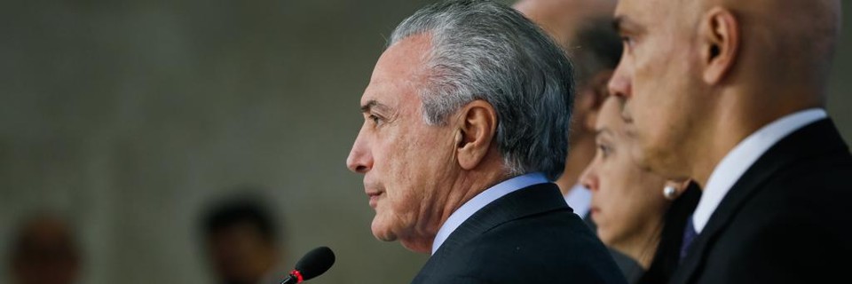O presidente Michel Temer | Beto Barata/PR
