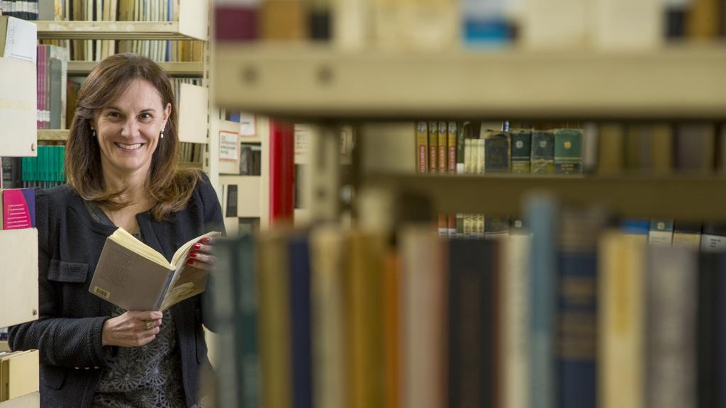 Luci Collin, autora de “A Palavra Algo” | Hugo Harada/Gazeta do Povo