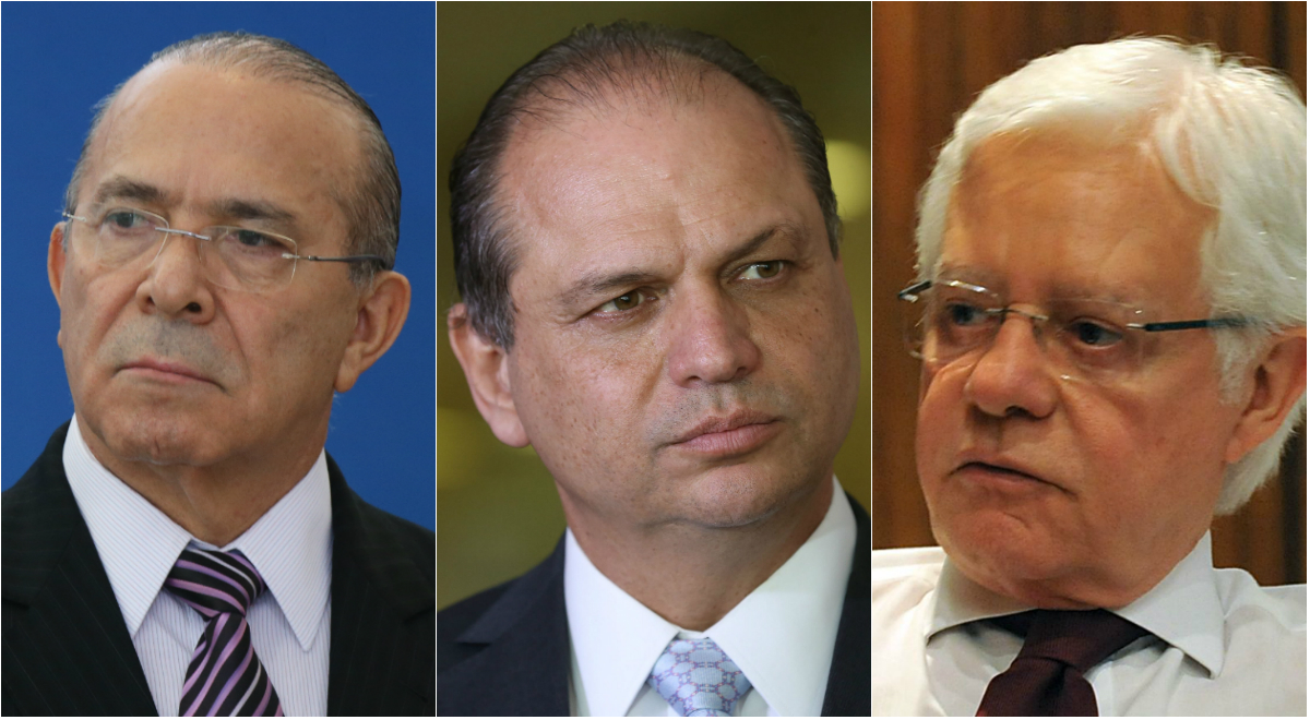 Da esquerda para a direita: Eliseu Padilha, Ricardo Barros e Moreira Franco | Lula Marques/Agência PT e Valter Campanato/Agência Brasil