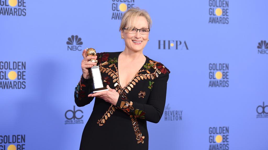 Meryl Streep sendo vilipendiada pela sociedade americana | Robyn Beck/AFP