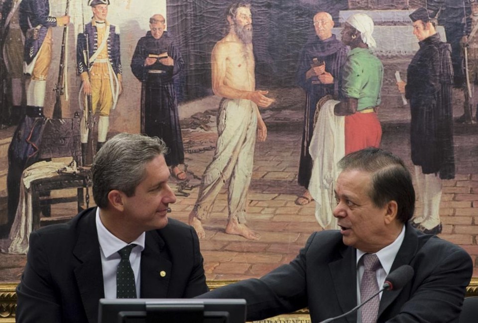 Rogério Rosso e Jovair Arantes são os principais nomes do Centrão na disputa pela presidência da Câmara dos Deputados. | Marcelo Camargo/Agência Brasil