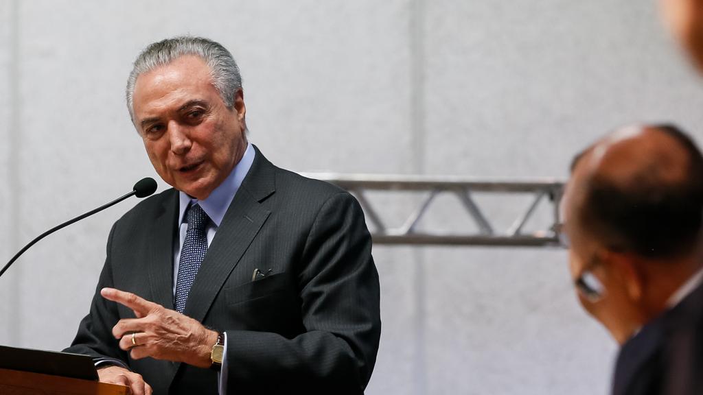 Presidente Michel Temer tem procurado distribuir cargos para garantir apoio em votações no Congresso. | Beto Barata/PR