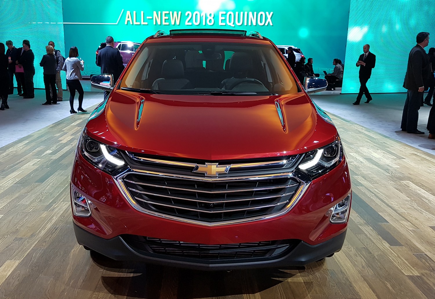 O SUV Equinox será o substituto do Captiva no Brasil. A linha 2018 é uma das atrações da Chevrolet em Detroit. | Renyere Trovão / Gazeta do Povo