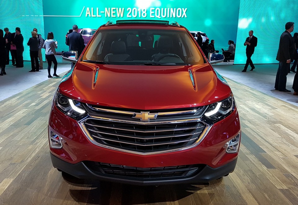 O SUV Equinox será o substituto do Captiva no Brasil. A linha 2018 é uma das atrações da Chevrolet em Detroit. | Renyere Trovão / Gazeta do Povo