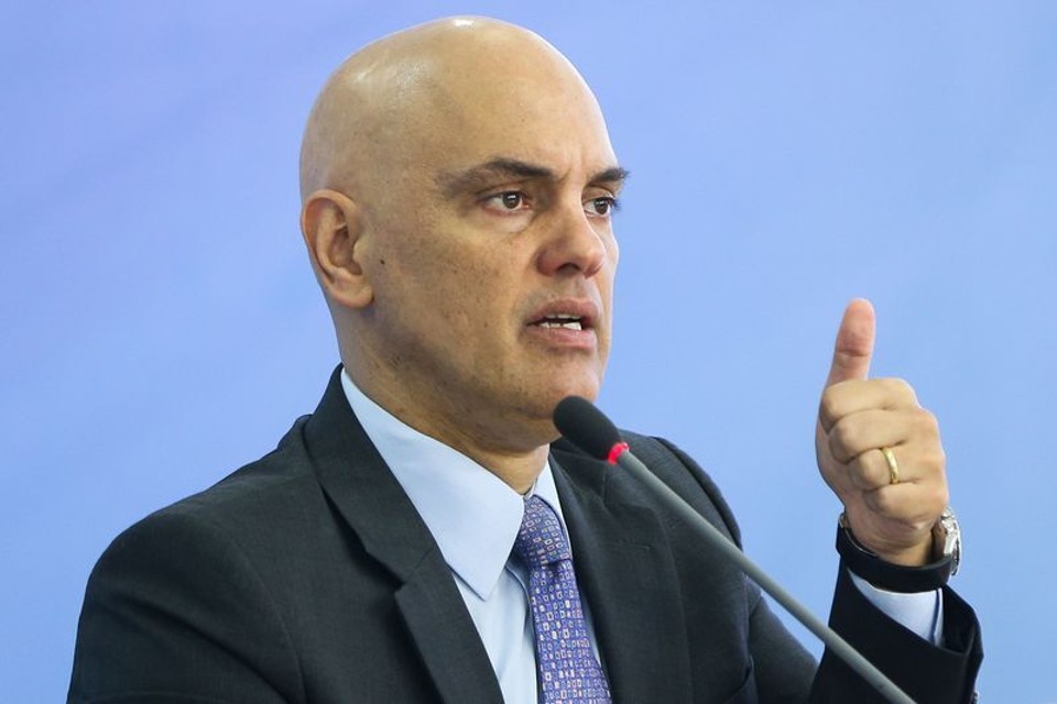 Ministro da Justiça, Alexandre de Moraes, durante apresentação do Plano de Segurança Pública | Marcelo Camargo/Agência Brasil