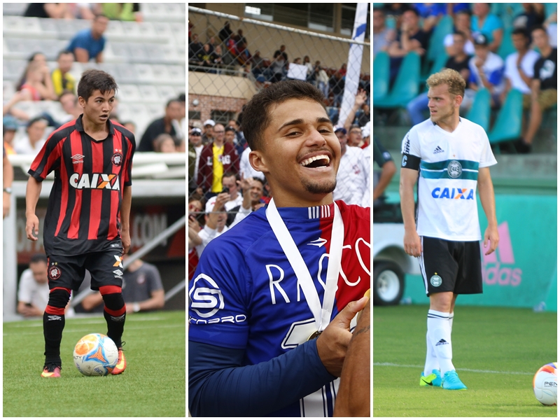 Julian, Alesson e Julio: esperanças do trio de ferro. | /