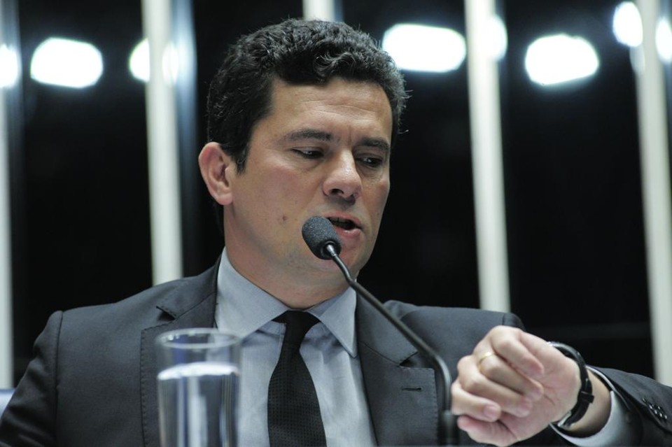 Pesquisa via internet mostra que 65% são contra a indicação de Moro ao STF O juiz federal Sergio Moro | Geraldo Magela/Agência Senado/Arquivo