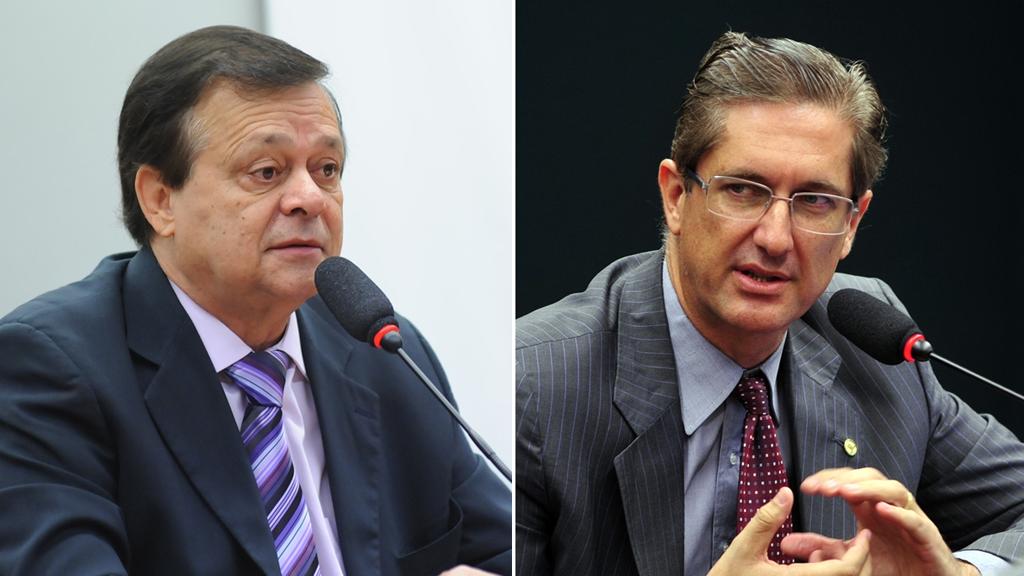 Jovair Arantes (PTB-GO) e Rogério Rosso (PSD-DF) já lançaram campanha para a presidência da Câmara. | Divulgação/Câmara dos Deputados