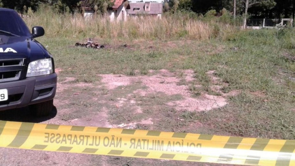 Área onde ocorreu o confronto, em Quatro Barras | Gerson Klaina/Tribuna do Paraná