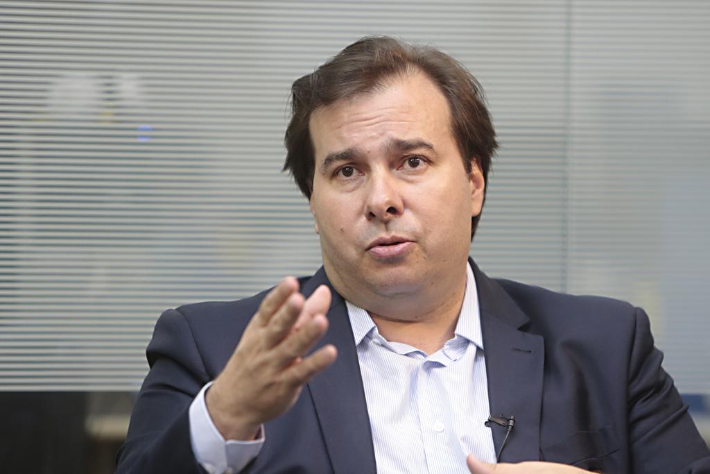 Rodrigo Maia, durante visita a Curitiba | Albari Rosa/Gazeta do Povo