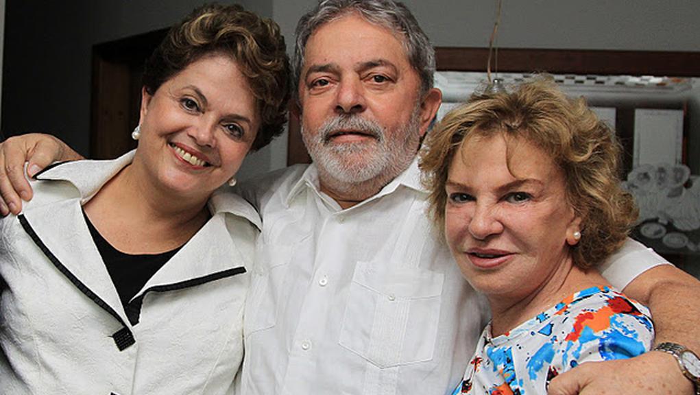 Da esquerda para a direita: Dilma, Lula e Marisa, em foto de 2010 | RICARDO STUCKERT/Presidência da República/Arquivo