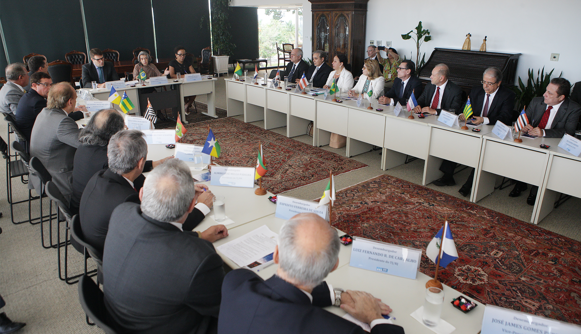 A reunião entre a presidente do STF e presidentes de TJs pelo país | Nelson Jr./SCO/STF