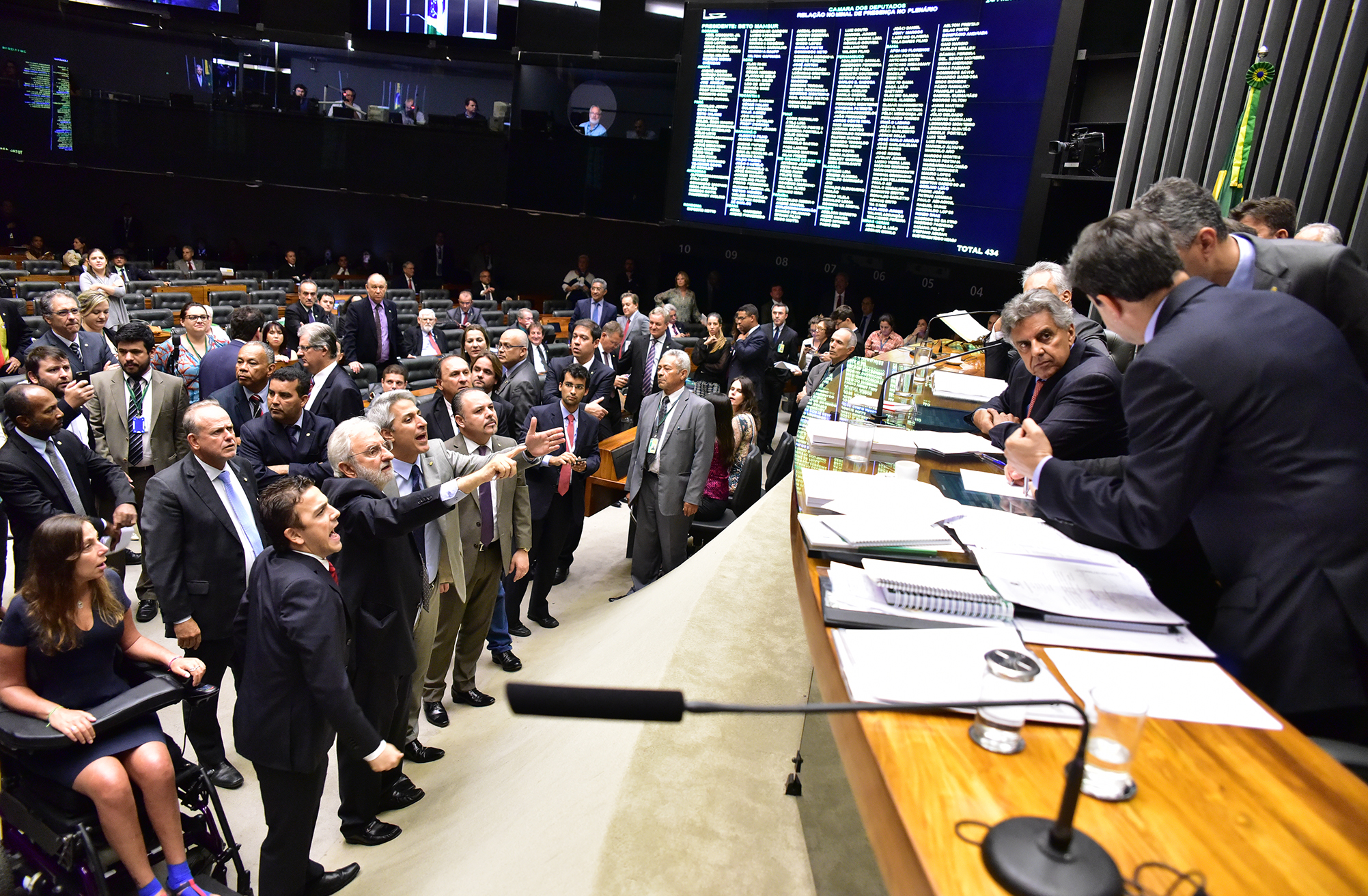 Plenário da Câmara: uma disputa que pode envolver mais do que o comando da Casa. | Zeca Ribeiro/Câmara dos Deputados