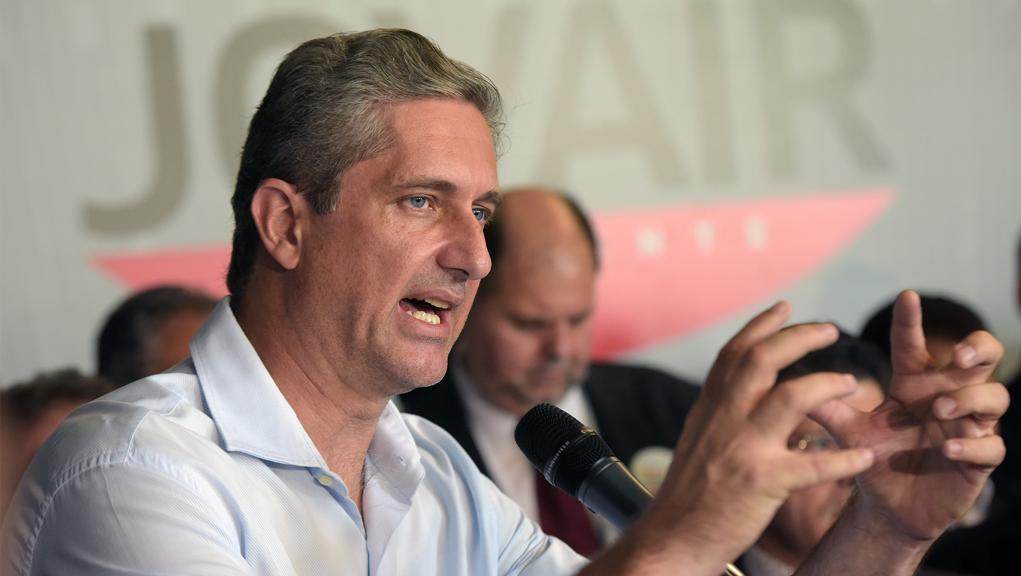 Rogério Rosso (PSD-DF) participa do lançamento da candidatura de um colega do Centrão, Jovair Arantes (PTB-GO) | Leonardo Prado/Câmara dos Deputados