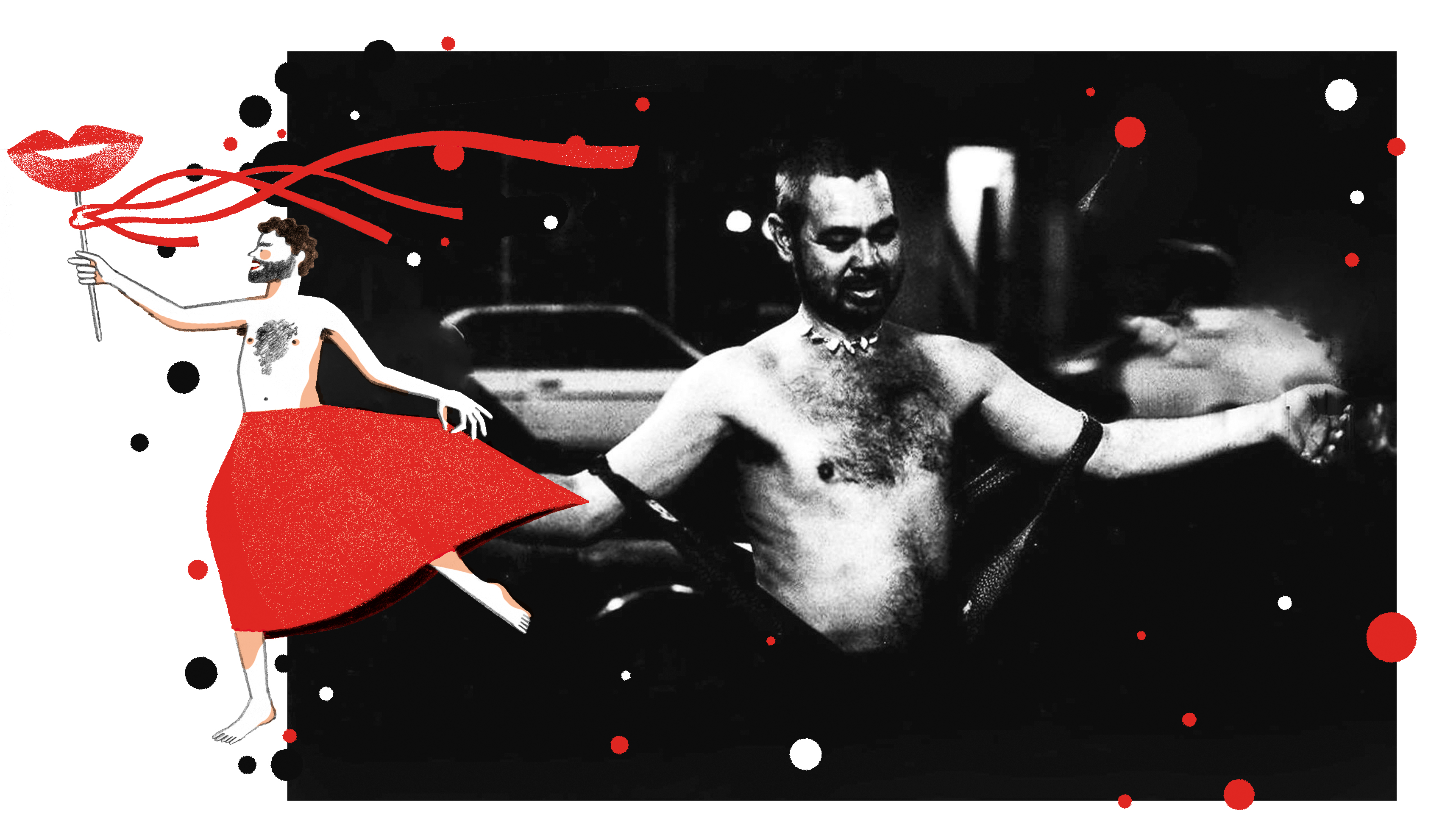 | Foto: Alberto Melo Viana /Arte: Felipe Lima, sobre desenho de Laerte