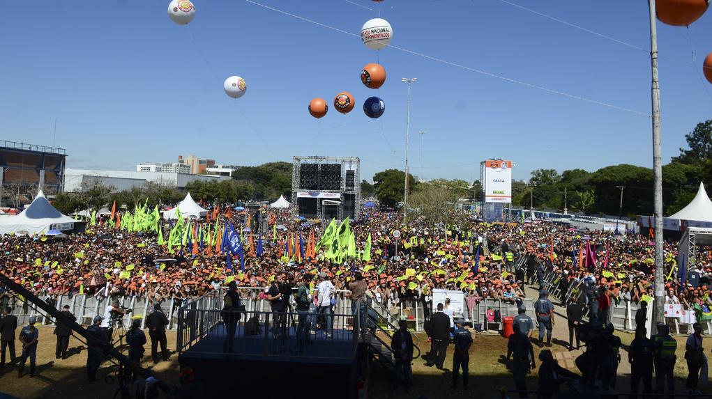 Festa do Dia do Trabalho, realizada em São Paulo pela Força Sindical | Rovena Rosa/Agência Brasil/Arquivo
