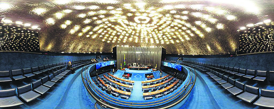 Plenário do Senado: recesso dos parlamentares termina em fevereiro | Roque de Sá/Agência Senado