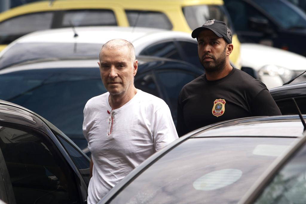 Eike chega à sede da PF no Rio de Janeiro | Reginaldo Pimenta/Agência O Globo