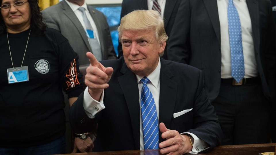 O presidente dos EUA, Donald Trump | NICHOLAS KAMM/AFP