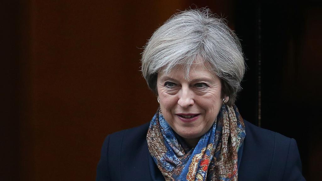 Para Theresa May, primeira-ministra britânica, decisão não vai afetar o calendário da “separação” | Daniel Leal-Olivas/AFP