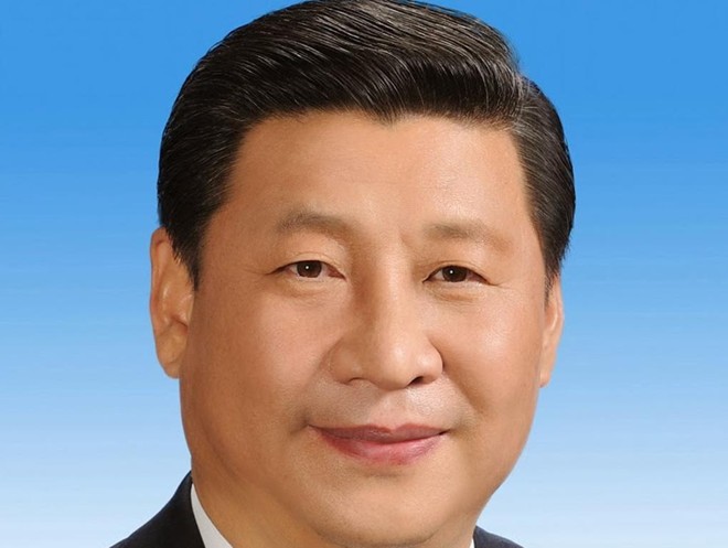 Assim como a fotografia de Kim Jong-Un, Xi Jinping, presidente da China, tem uma espécie de “desenho” oficial. | Divulgação