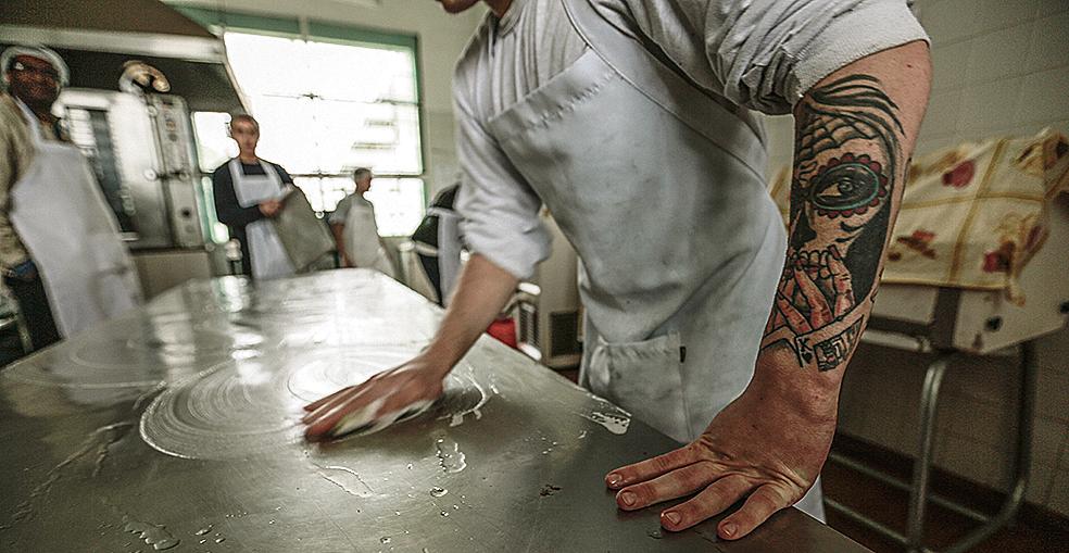 Adolescentes em conflito com a lei em atividade em um centro de socioeducação no Paraná | Jonathan Campos/Gazeta do Povo/Arquivo