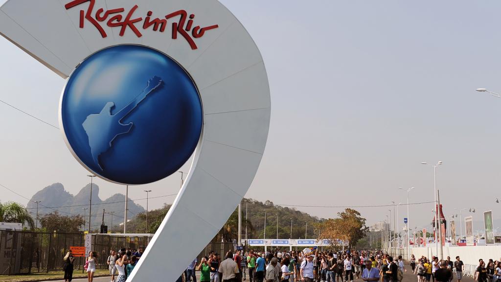 Este ano a Cidade do Rock será montada onde foi erguido parte do Parque Olímpico. | Vanderlei Almeida/AFP